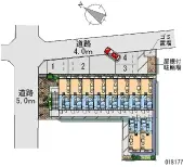 ★手数料０円★福岡市南区那の川１丁目　月極駐車場（LP）